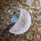 Rose Quartz Moon Bowl~CRRQBL04