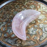 Rose Quartz Moon Bowl~CRRQBL07