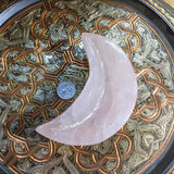 Rose Quartz Moon Bowl~CRRQBL08