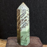 Dendritic Sage Green Jasper Generator~CRDSGJ03