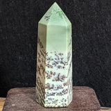 Dendritic Sage Green Jasper Generator~CRDSGJ05