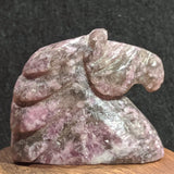 Stone Animal Carving~Lepidolite Horse~CRSACV04