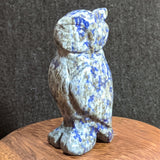 Stone Animal Carving~Lapis Owl~CRSACV22