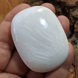 Scolecite Palm Stone~CRSCPS02