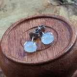 Rainbow Moonstone Post Earrings~JSRMPEAR