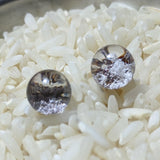 Lodolite Post Earrings~JLODER05