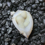 Druzy Shell Pendant~JDRZYSHL