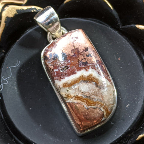 Copper in Quartz Pendant~ JSSCPRQZ