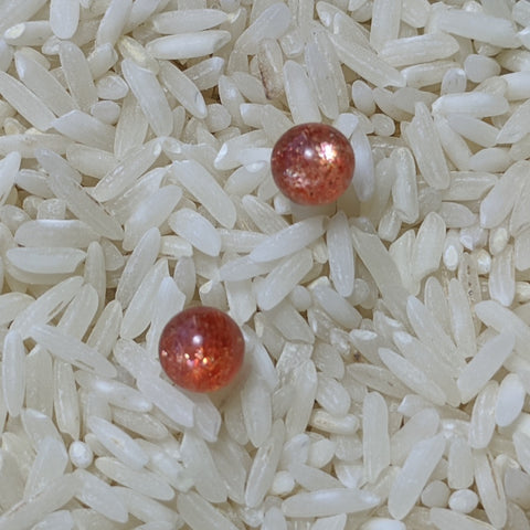 Sunstone Post Earrings~JSSUNEAR