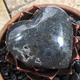 Marcasite Agate Heart~CRMARAH4