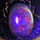 Ruby & Kyanite Palm Stone~CRRBKYP2