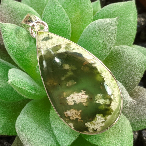 Green Chalcedony Pendant~JSSGCP03