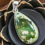 Green Chalcedony Pendant~JSSGCP03