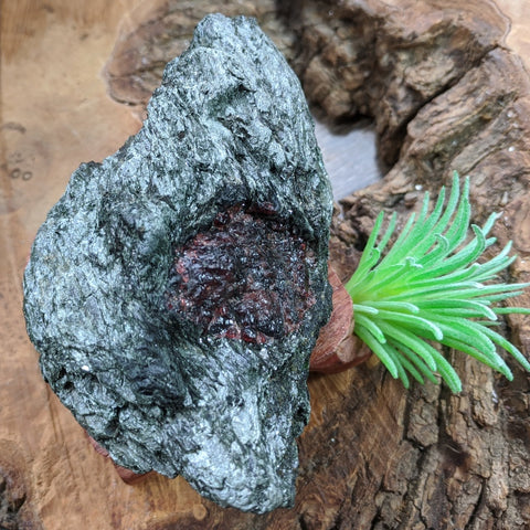 Garnet in Fuschsite~CRGARNF3