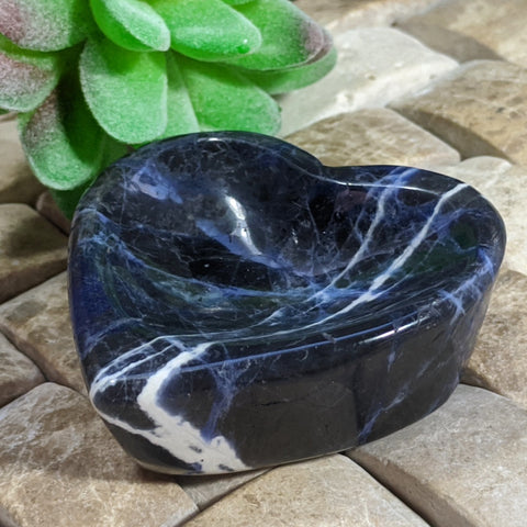 Sodalite Heart Bowl~CRSLHB01