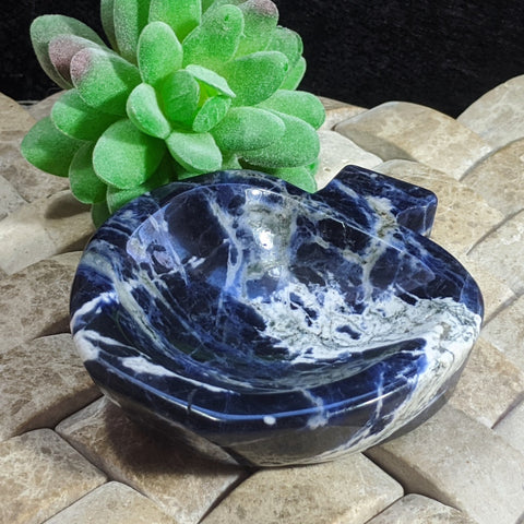 Sodalite Apple Bowl~CRSLHB07