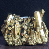Gold Aura Quartz Cluster~CRGAQC04