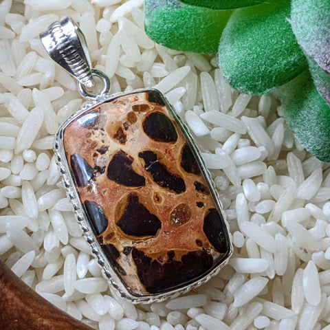 Bauxite Pendant~JSSBAUX1