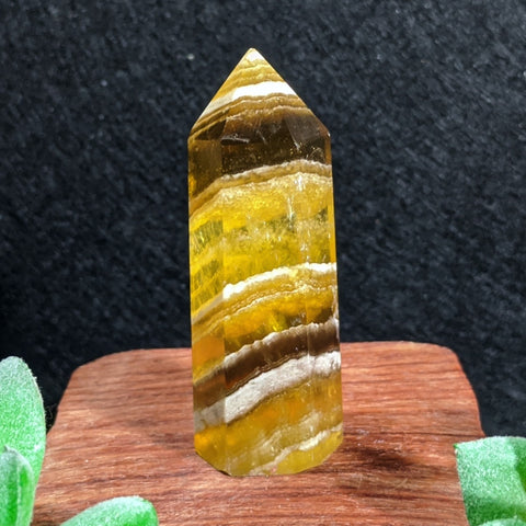 Banded Yellow Fluorite Generator~ CRYFLR01