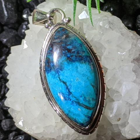 Shattuckite Pendant~ JSSSHAP1