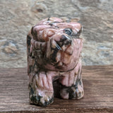 Rhodonite Bear Carving~CRRHBEAR