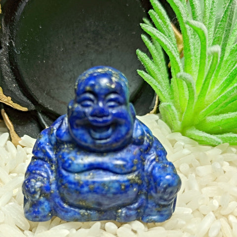 Lapis Laughing Buddha~CRLAPLB1