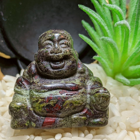 Dragon Stone Laughing Buddha~CRDSLBUD