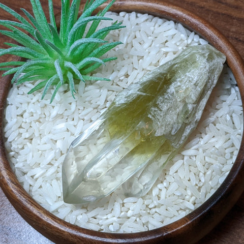 Polished Citrine Candle Quartz Crystal~CRCCQC01