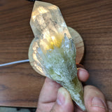 Polished Citrine Candle Quartz Crystal~CRCCQC11