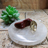 Selenite Round Charging Plate~CRSERDCP