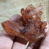 Tangerine Quartz Cluster~CRTQTZ06