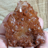 Tangerine Quartz Cluster~CRTQTZ07