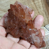 Tangerine Quartz Cluster~CRTQTZ08