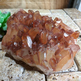 Tangerine Quartz Cluster~CRTQTZ10