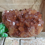 Tangerine Quartz Cluster~CRTQTZ10