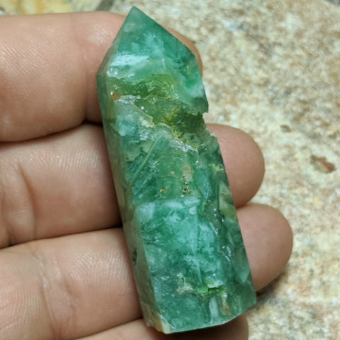 Green Opalized Fluorite~CRGOFL01