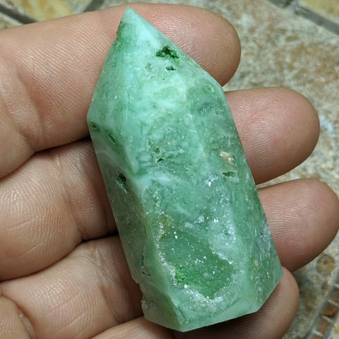 Green Opalized Fluorite~CRGOFL02