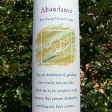 Abundance Reiki Candle