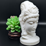 White Jade Kuan Yin-Large~CRWJKYLG