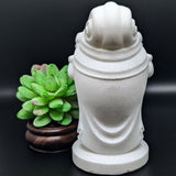 White Jade Kuan Yin-Large~CRWJKYLG