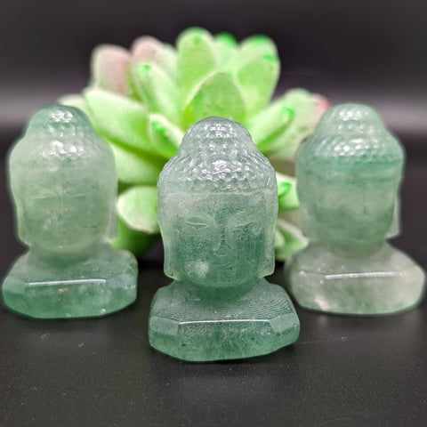 Green Aventurine Buddha~CRBDGRAV