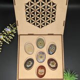 Crystal Grid Chakra Gift Set~CRCCGFOL