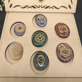 Crystal Grid Chakra Gift Set~CRCCGFOL