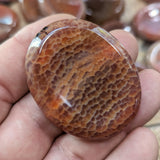 Carnelian Worry Stone. CRWSCARN