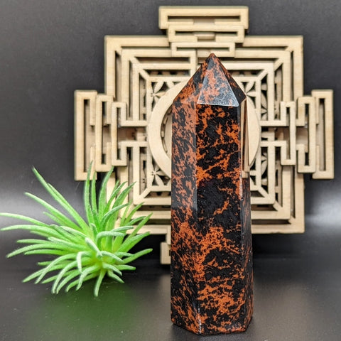 Mahogany Obsidian Pillar~CRMOBP05