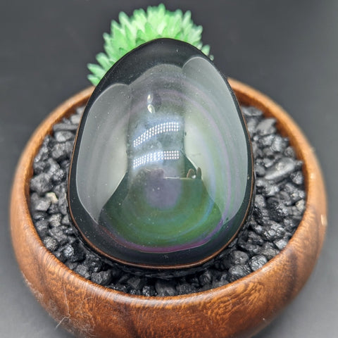 Rainbow Obsidian Egg~CRROEGG6