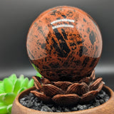 Mahogany Obsidian Sphere~CRMOSPH1