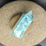 Chrysocolla & Malachite in Quartz Generator~CRCMQG04