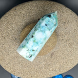 Chrysocolla & Malachite in Quartz Generator~CRCMQG05