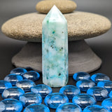 Chrysocolla & Malachite in Quartz Generator~CRCMQG08